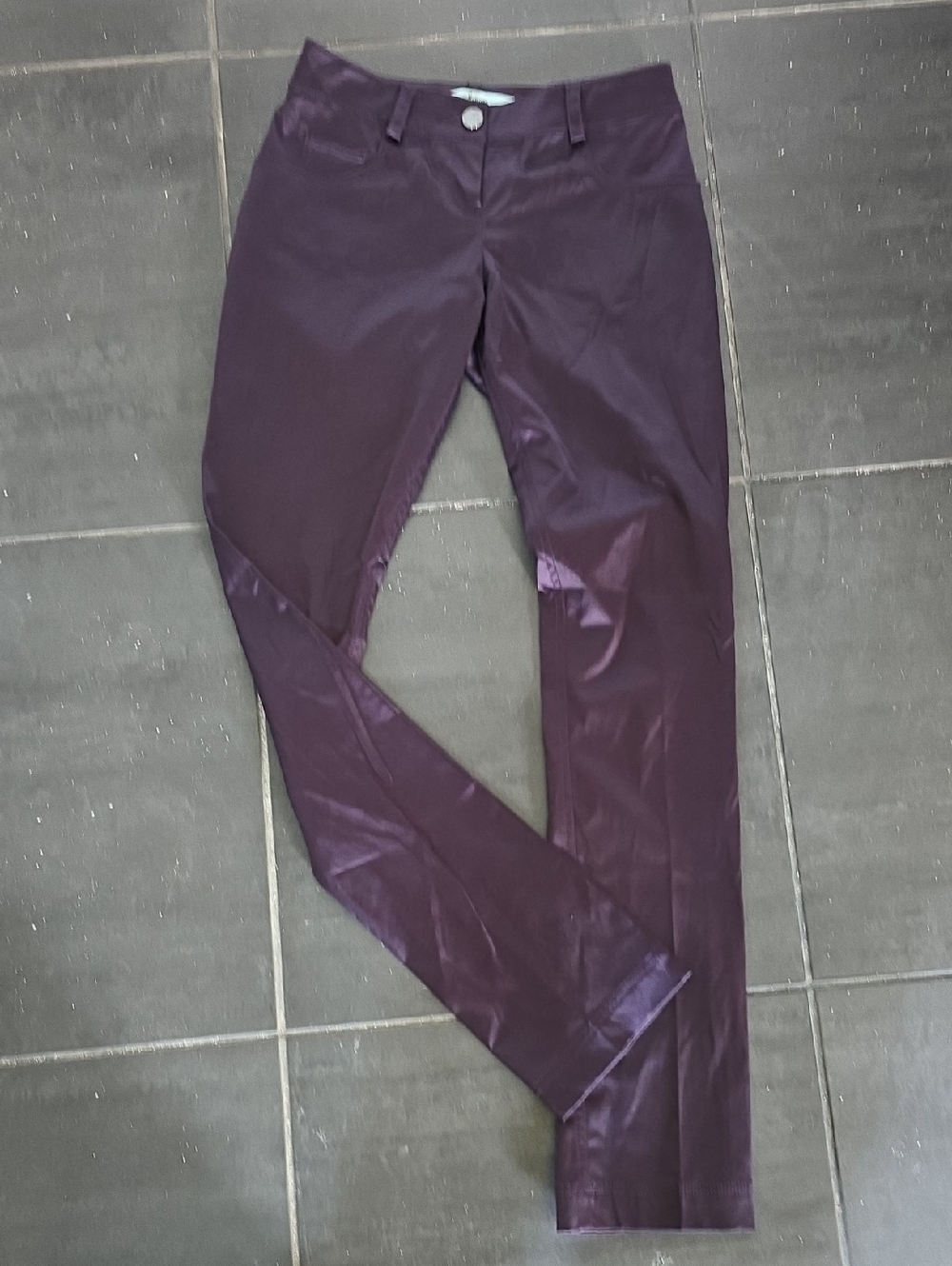 Marciano Deep Purple Shine Stretch Pants